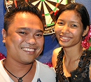 Aom from Corner bar on Sukhumvit soi 22 - LSDL - Darts League - Bangkok Thailand