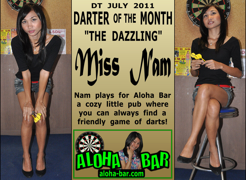 Miss Nam - Darter of the Month - Aloha Bar