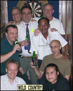 Wild Country Bar Darts Team 2008