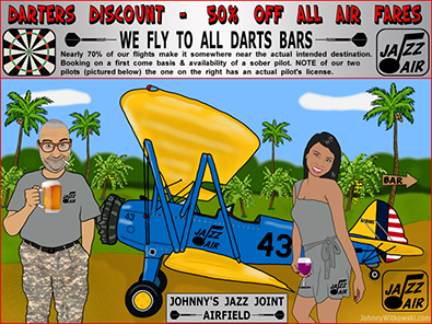 Darters Discount Air Fares - Darts Thailand Photo