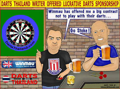 Darts Sponsorship - Darts Thailand Photo