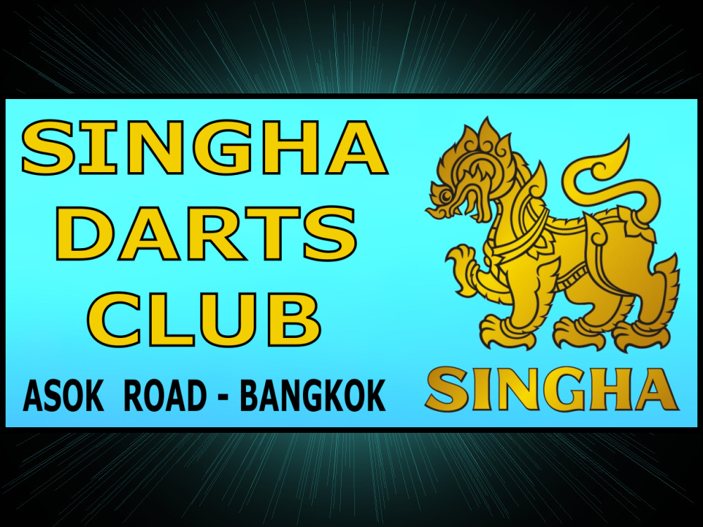 Singha Darts Club Bangkok DartsThailand
