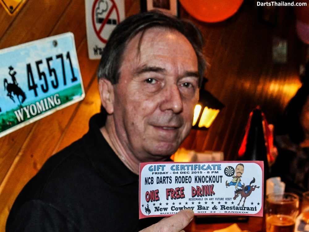 Darts Rodeo Knockout by Miss Ting Tong DartsThailand