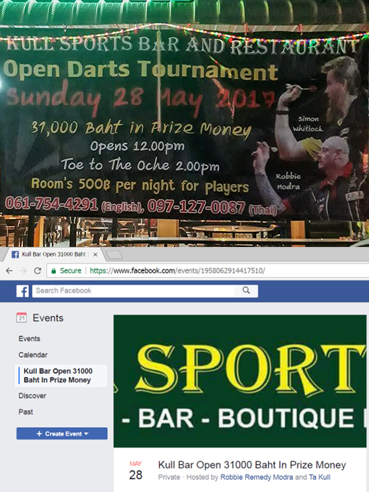 DARTS THAILAND UPDATE by Johnny DartsThailand