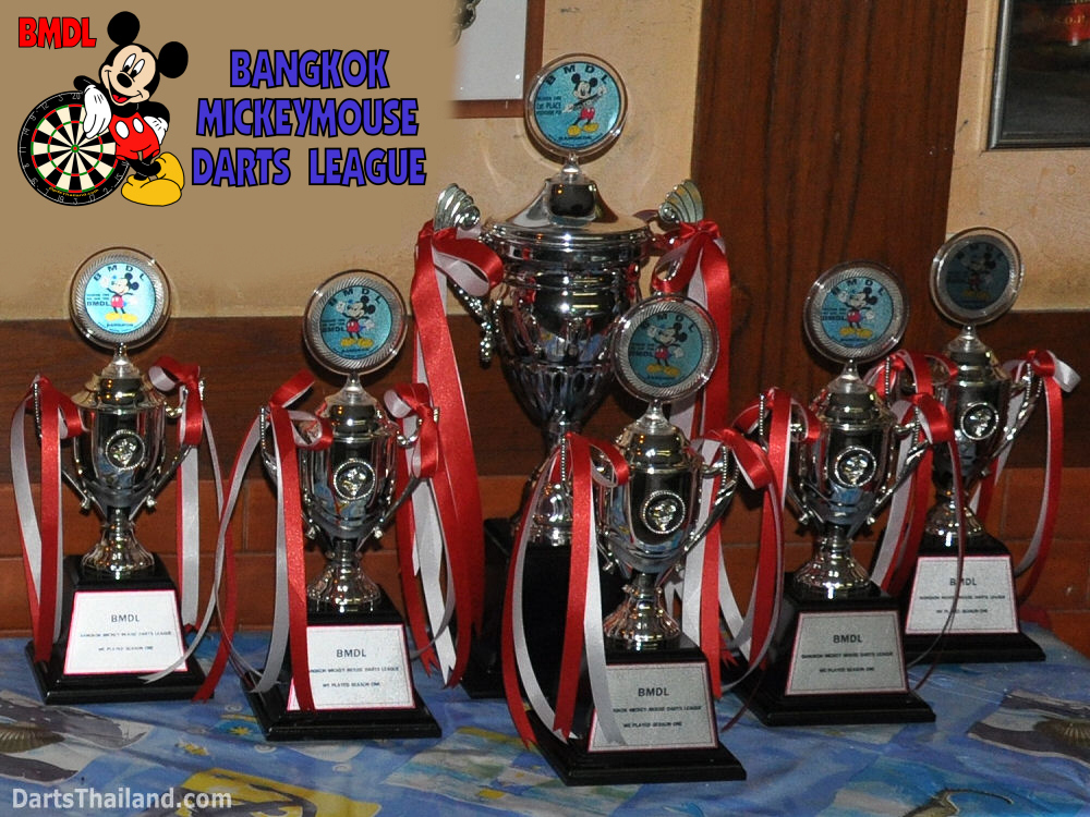 BKK Mickey Mouse Darts League by Johnny DartsThailand