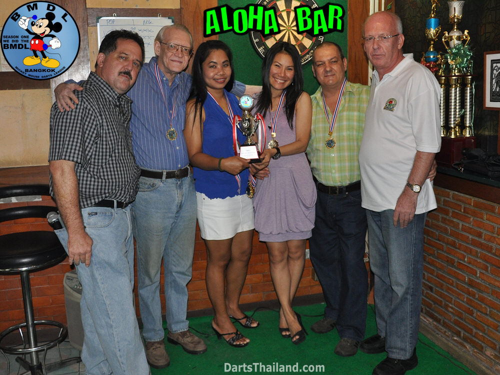 BKK Mickey Mouse Darts League by Johnny DartsThailand