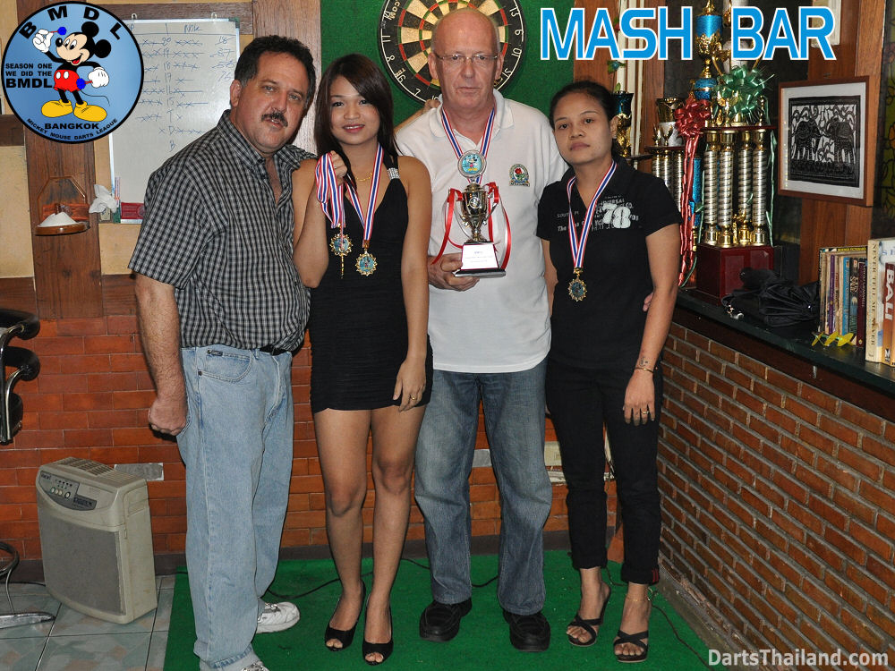 BKK Mickey Mouse Darts League by Johnny DartsThailand