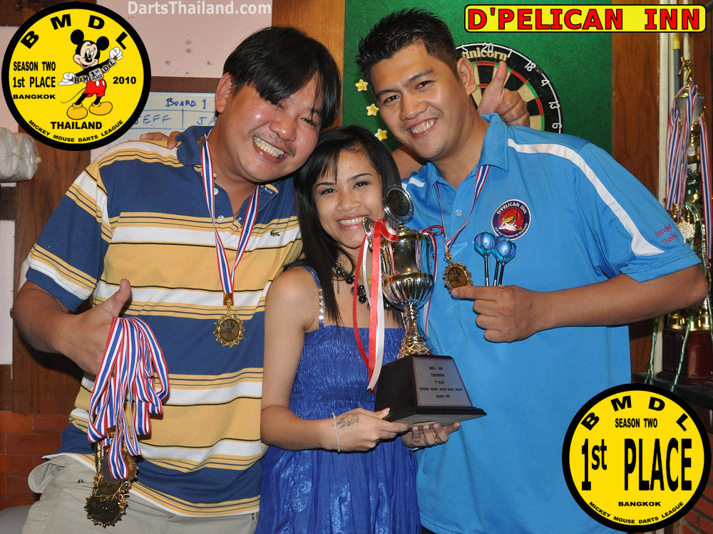 BKK Mickey Mouse Darts League by Johnny DartsThailand